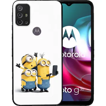 Selfie tyč VSECHNONAMOBIL 41524 MY ART Silikonový obal Motorola Moto G10/G20/G30 MINI ONS SELFIE (022)