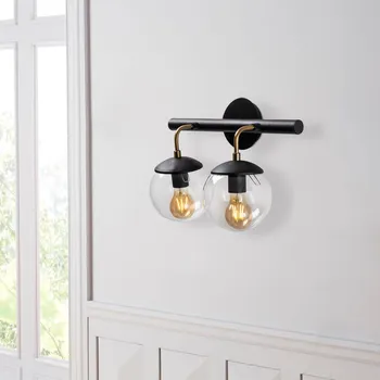 Nástěnné svítidlo ASIR Nástěnné svítidlo GONDOL - 3012 černá