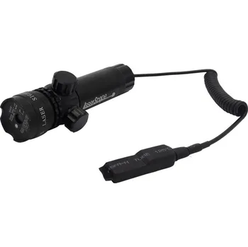 Airsoft B-Optics Laserový zaměřovač LaserSco červený dálkové spínací tlačítko na 11mm 30066