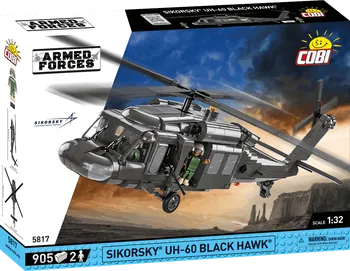 Stavebnice COBI COBI Armed Forces 5817 Sikorsky UH-60 Black Hawk