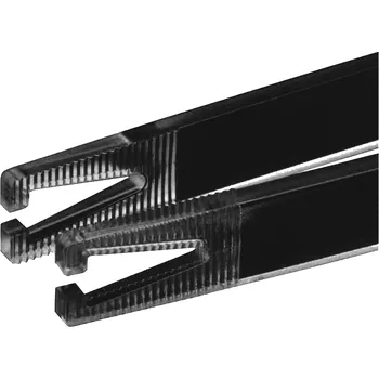 Piercing Snaptile Sterilní trojúhelníkové plastové kleště na piercing Snaptile - černé