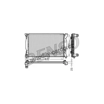 Chladič motoru Chladič motoru DENSO (DE DRM02035)