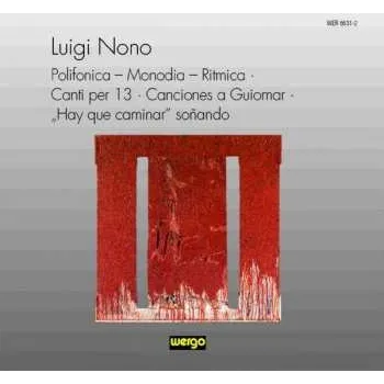 Zahraniční hudba CD Luigi Nono: Canti Per 13 2005