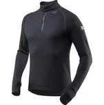 Pánské termotriko s dlouhým rukávem Devold Expedition rolák se zipem L black