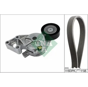 Sada žebrovaných klínových řemenů Schaeffler INA 529 0465 10