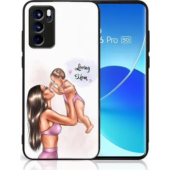 Pouzdro na tablet VSECHNONAMOBIL 44861 MY ART Silikonový obal Oppo Reno6 Pro 5G (Mediatek) LOVING MOM (115)