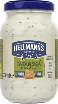 Tatarská omáčka Hellmann's Tatarská omáčka 210 ml