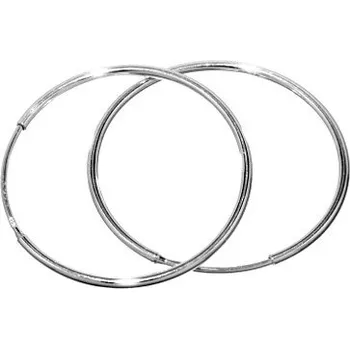 Náušnice Stříbrné náušnice kruhy 30mm ZTSHZE30