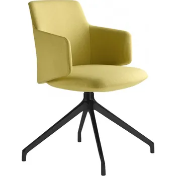 Jednací židle LD SEATING konferenční křeslo MELODY MEETING 360,F70-N1, kříž černý