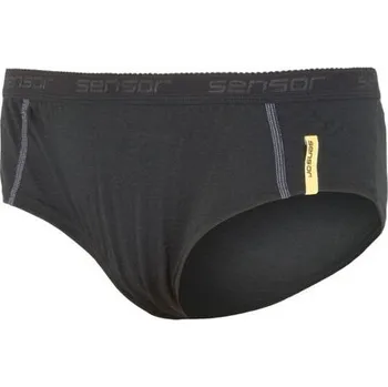 Dámské termoprádlo Dámské kalhotky Sensor Merino Wool M černá