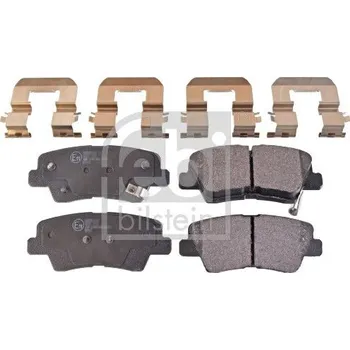 Brzdová destička Sada brzdových destiček, kotoučová brzda FEBI BILSTEIN 116301