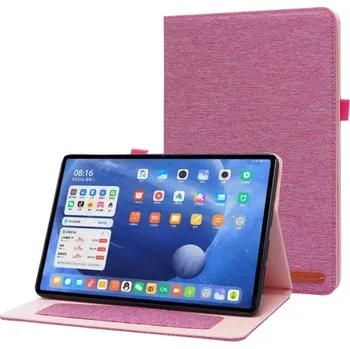 Pouzdro na tablet VSECHNONAMOBIL 35162 FABRIC zaklapovací obal pro Xiaomi Pad 5 / Xiaomi Pad 5 Pro růžový
