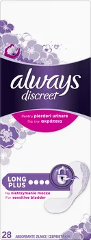 Inkontinenční vložka Always Discreet Long Plus 28 ks