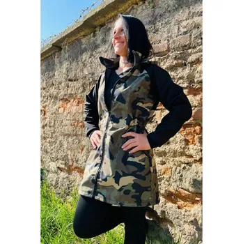 Dámská cargo bunda ELLEM Dámský kabát ve stylu Army 3XL