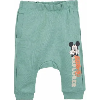 Světle zelené tepláčky Mickey Mouse Velikost: 74