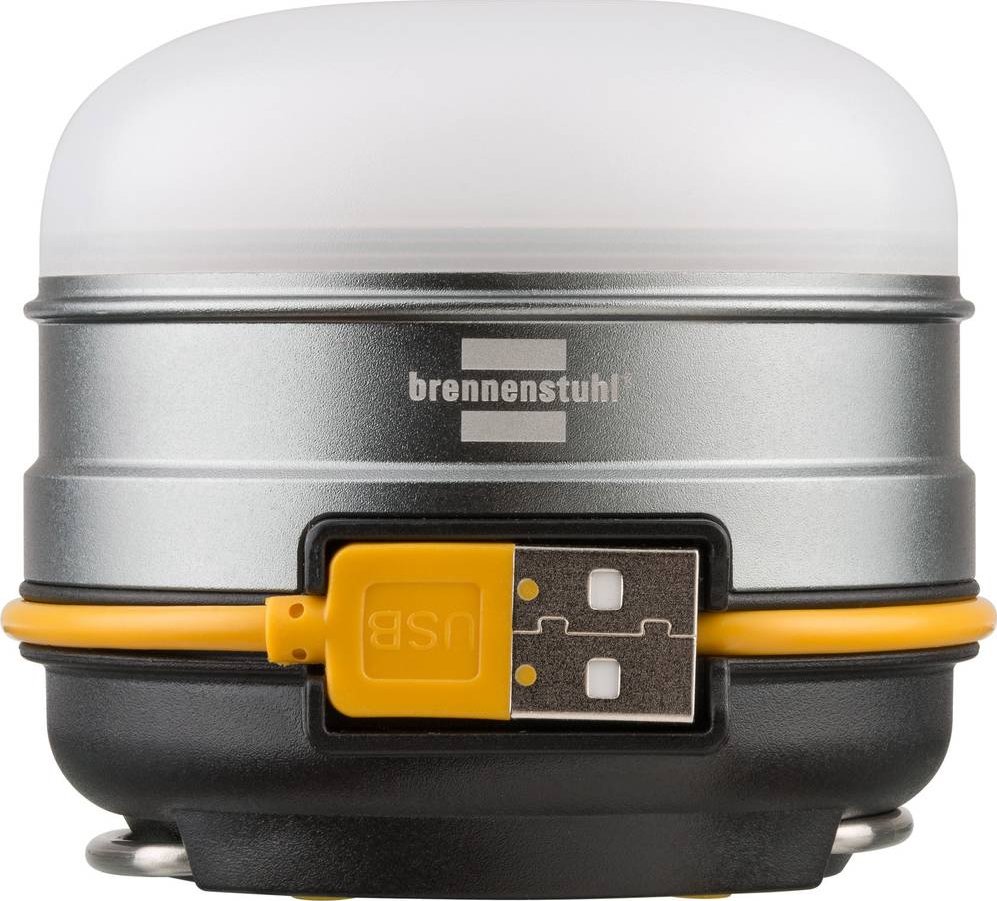 Brennenstuhl 1171540 Oli 0300 A LED Lampe de camping 350 lm à batterie argent, noir, jaune Brennenstuhl 1171540 Oli 0300 A LED Lampe de camping 350 lm à batterie argent, noir, jaune