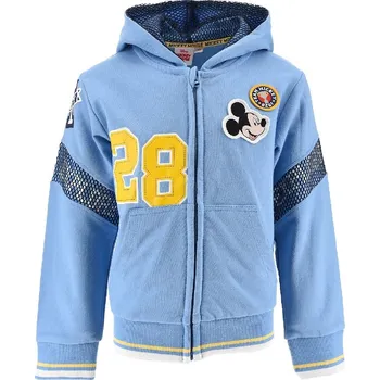 Chlapecká mikina Modrá chlapecká mikina Mickey Mouse Velikost: 104