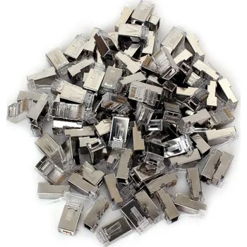 Síťový konektor GETFORT RJ45 CAT.5e 8P8C BEZDRÁTOVÝ POVRCHOVÝ KONEKTOR (100 kusů)