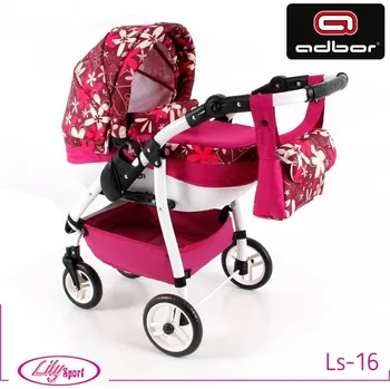 Kočárek pro panenku Kočárek pro panenky Adbor Lily Sport Ls-16