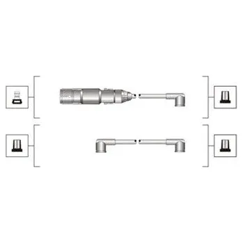 Zapalovací kabel Sada kabelů pro zapalování MAGNETI MARELLI 941319170071