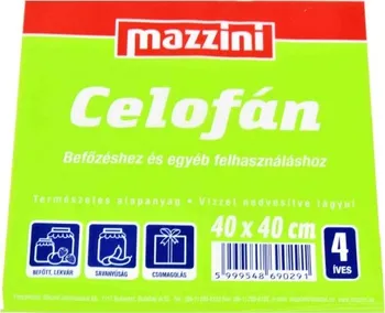 Mazzini tyres Celofán zavařovací 40 x 40 cm 4 ks