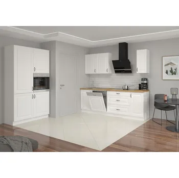 Kuchyňská linka Kuchyňská linka STILO bílá/bílé MDF, Sestava B, 350 cm
