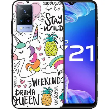 Pouzdro na tablet VSECHNONAMOBIL 41836 MY ART Silikonový obal Vivo Y21 / Y21s / Y33s UNICORN (063)