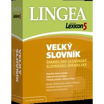 Španělský jazyk Lexicon5 Veľký slovník španielsko-slovenský slovensko-španielsky