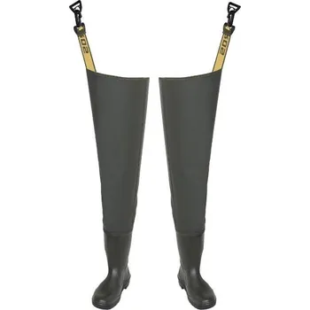 Prsačky Broďáky PROS Standard zelené (brodící boty, prdelačky) 48