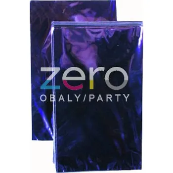 Dárková taška Sáček PP 20x30 cm - transp. s modrým pozadím