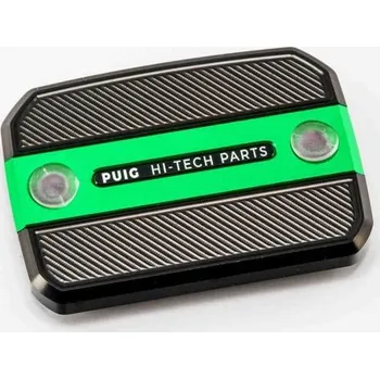 Brzda pro motocykl Krytka brzdové nádobky PUIG 9499V zelená