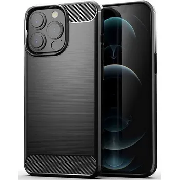 Pouzdro na mobilní telefon Kryt iPhone 13 Pro silikon černý (obal neboli pouzdro na iPhone 13 Pro)
