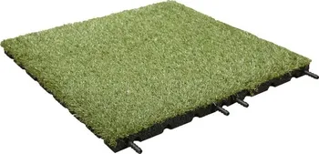 Umělý povrch Prodomos Line Virgin dlažba s umělou trávou 50 x 50 x 2,5 cm