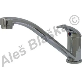 Vodovodní baterie STENO ST 3047 vodovodní baterie páková stojánková dřezová s otočným ramínkem - CHROM ST3047