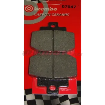Brzdová destička Brembo (Itálie) Zadní brzdové destičky Brembo 07047 - Gilera Runner ST, 125ccm - 08>11