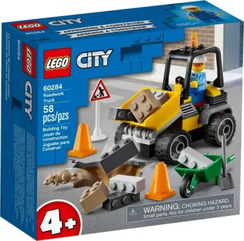 Stavebnice LEGO LEGO 60284 City Náklaďák silničářů