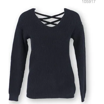 Dámský svetr Majolica MJ58005 svetřík barva: černá, velikost: M/L