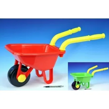 Hračka pro nejmenší Směr Kolečko trakař 66cm varianta červený