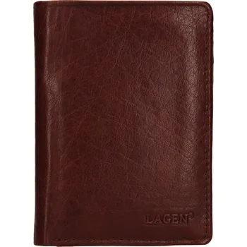 Peněženka Pánská kožená peněženka Lagen Josef - hnědá