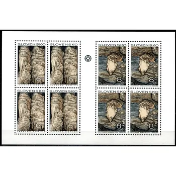 Poštovní známka (1997) č. PL 120 - 121 ** - Slovensko - Krásy vlasti - jeskyně