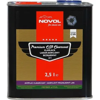 Lak na dřevo CLASSIC CARS bezbarvý lak PREMIUM CSR 3:1 2,5l (90013.02500)