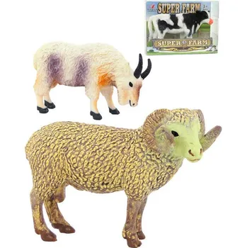 Figurka Zvířata domácí farma 8cm plastové figurky zvířátka 4 druhy