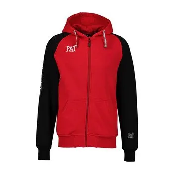Pánská mikina Fat Pipe ROBBY Hooded Mikina s kapucí S, červená