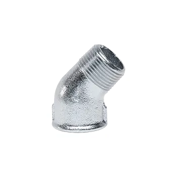 Fitinka GEBO Litinové koleno MF 45° pozink Velikost: 3/4”