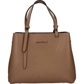 Kabelka Dámská kožená kabelka Marina Galanti Velte - světle hnědá