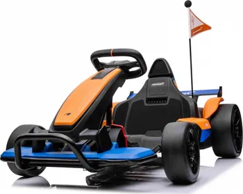 Dětská elektrická motokára McLaren Drift oranžová