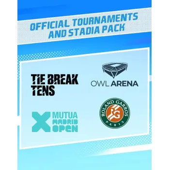 Počítačová hra Tennis World Tour 2 Official Tournaments and Stadia Pack PC - digitální verze - Hraj již za pár minut