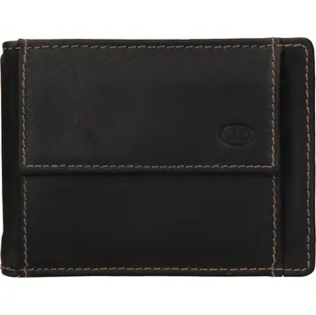 Peněženka Pánská kožená dolarovka DD Anekta Simon - černá