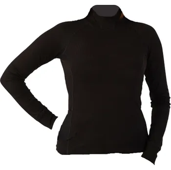 Dámské tričko COOL NANO triko dlouhý rukáv stojáček .dámské .L .tmavě modrá