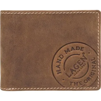 Peněženka Pánská kožená peněženka Lagen Thor - hnědá